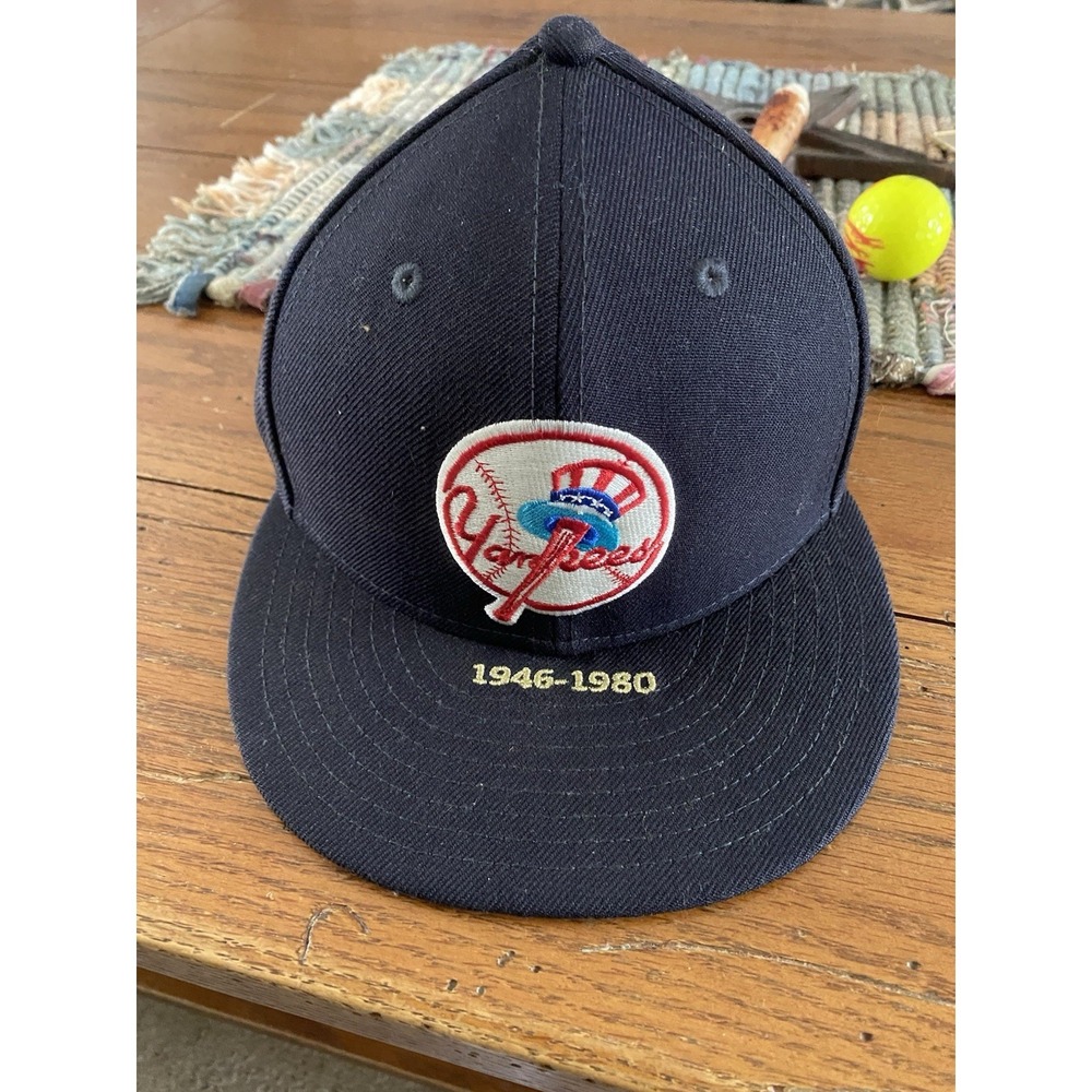 MLB New York Yankees Size 7 1/4 59Fifty Lids Cooperstown Collection Hat New Era